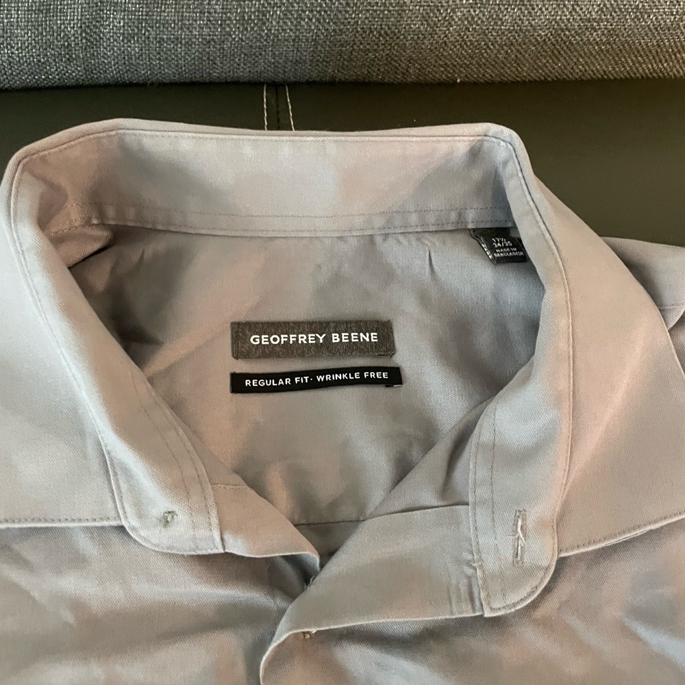 Men’s grey dress shirt - Regular Fit. No tags on, only worn once.